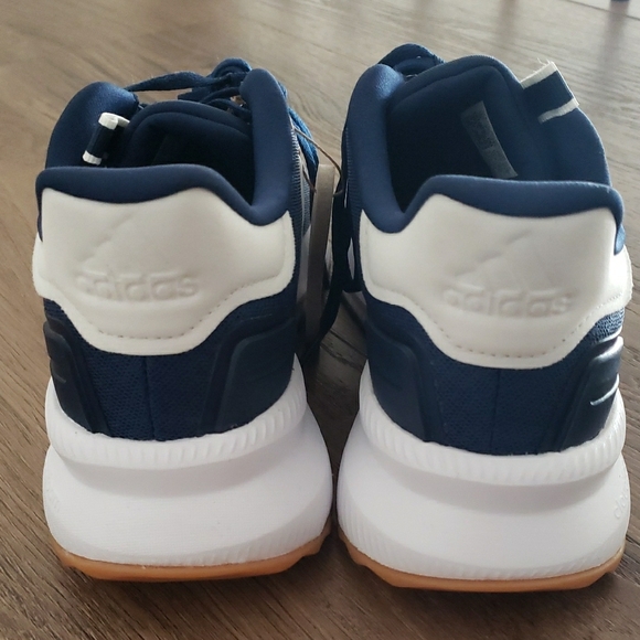 adidas Navy & White Athletic Sneakers, Men's Size 8, New With Tags - Picture 8 of 9